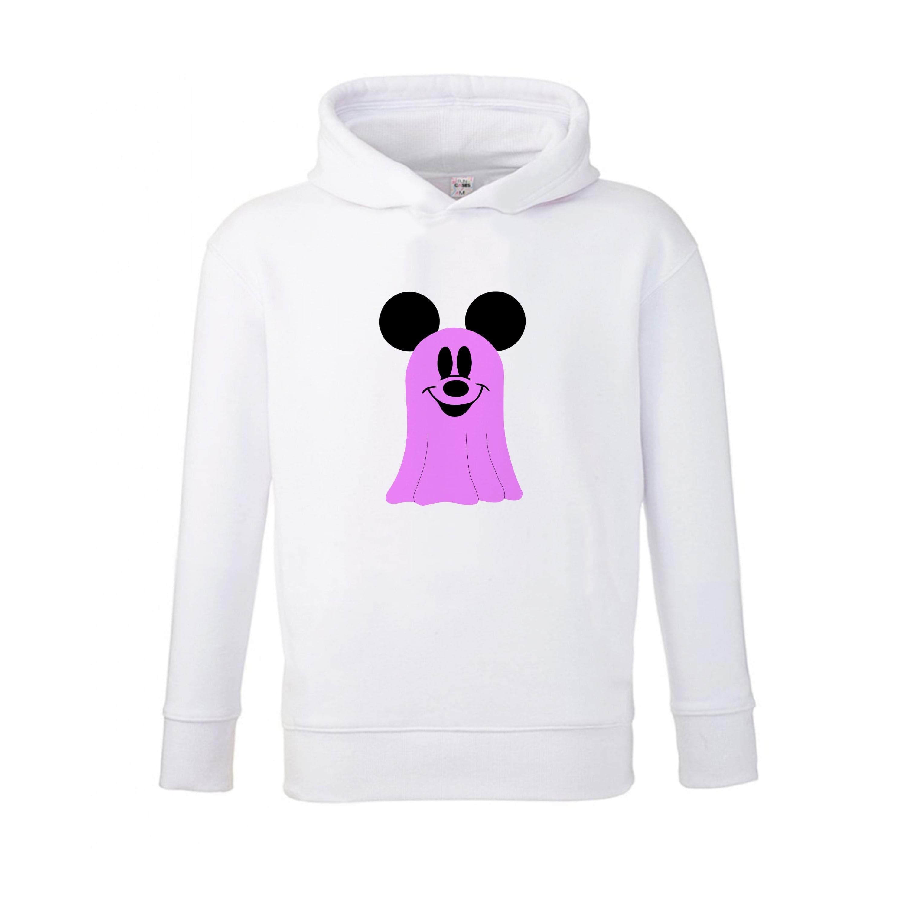 Mouse Ghost Pattern Halloween Kids Hoodie