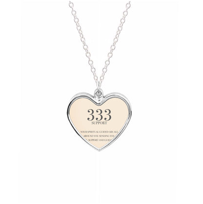 333 - Angel Numbers Necklace