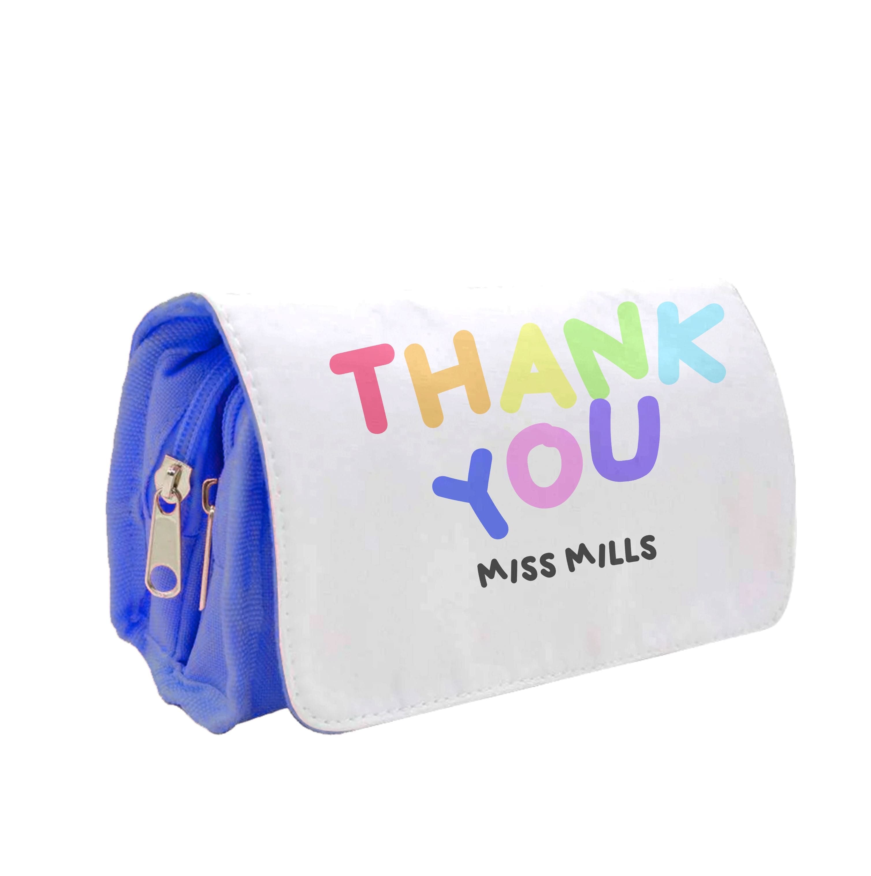 Thank You - Personalised Teachers Gift Pencil Case