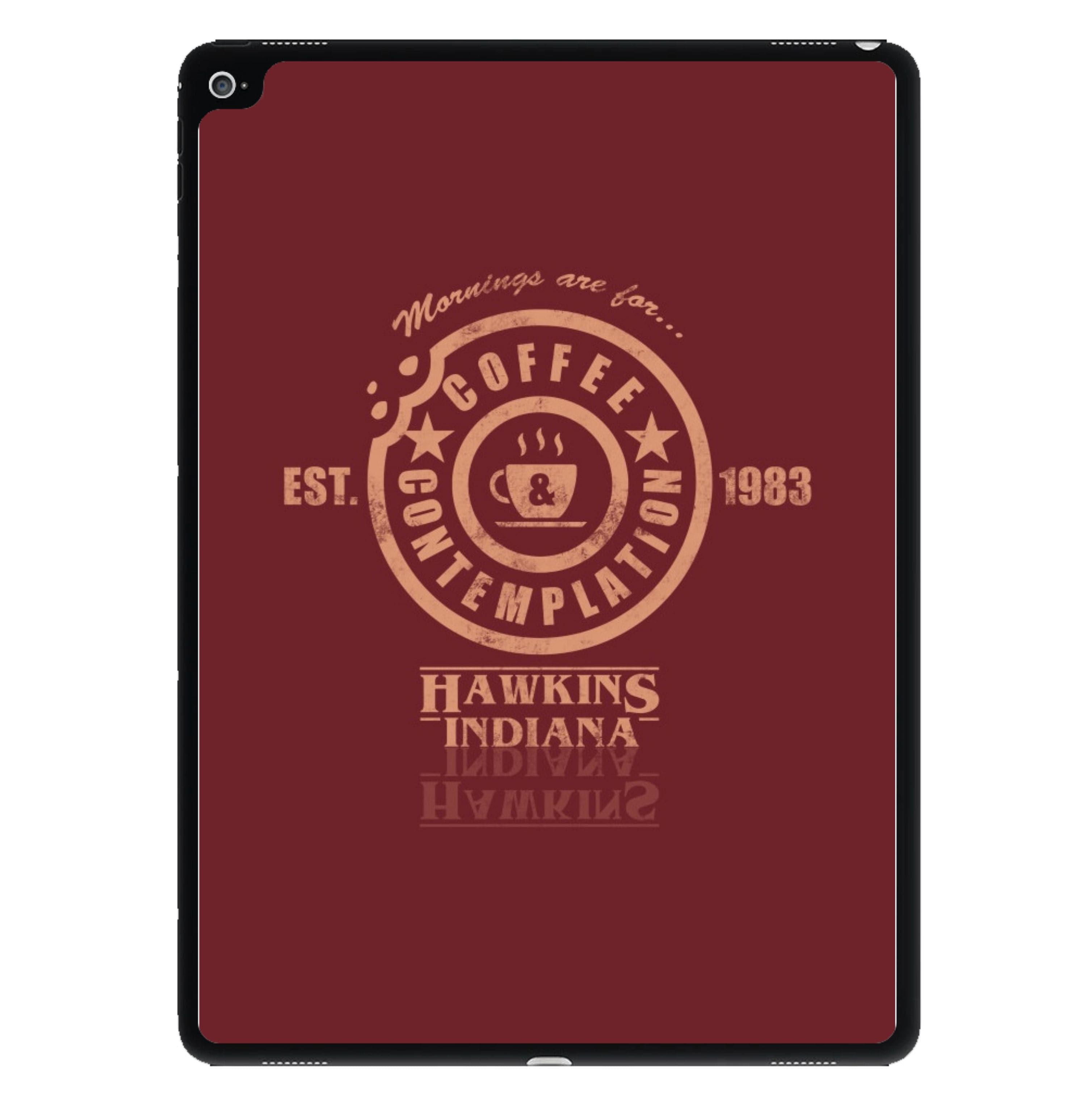 Coffee Contemplation iPad Case