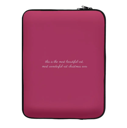 Most Beutiful-est - Polar Christmas Laptop Sleeve