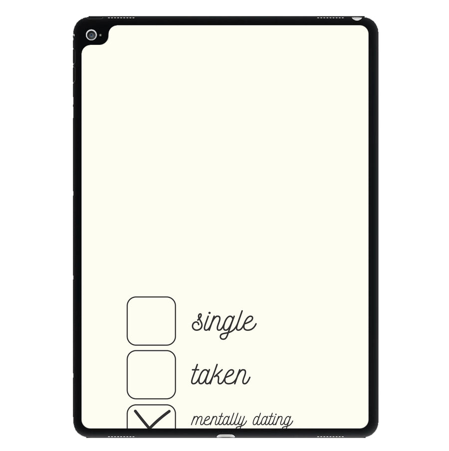 Single, Taken, Mentally Dating - Timothée Chalamet iPad Case