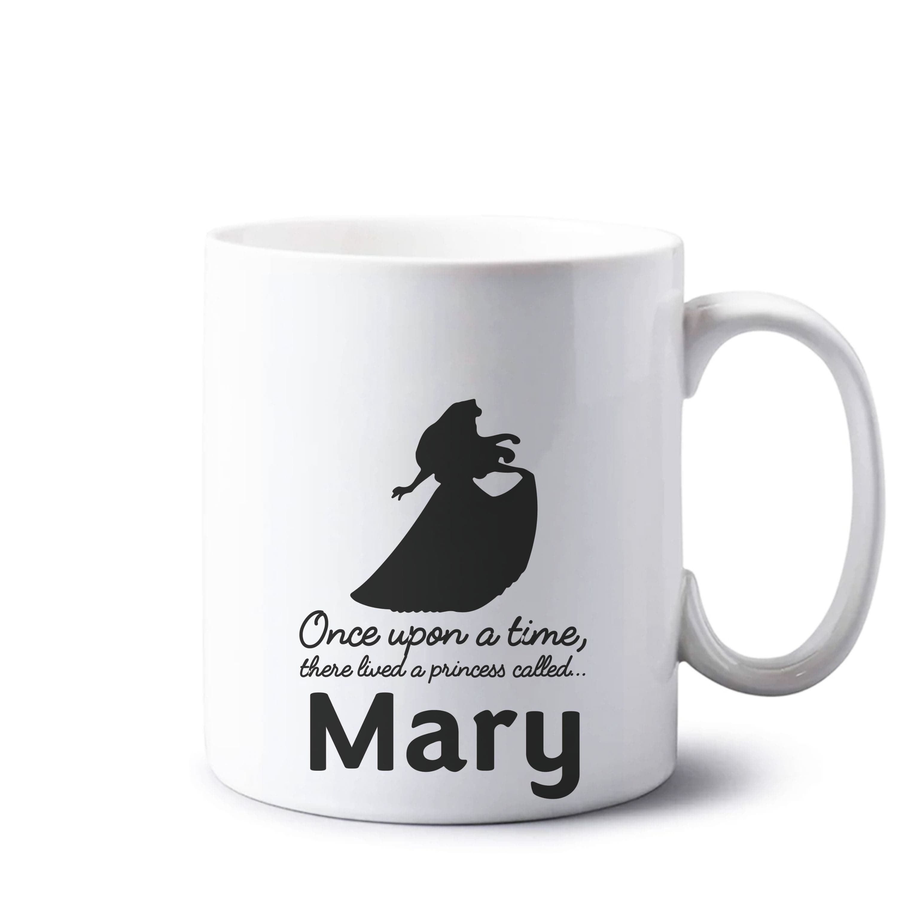 Once Upon A Time There Lived A Princess - Personalised Fairytale Mug