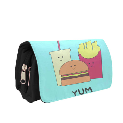 Fast Food Meal - Fast Food Patterns Pencil Case