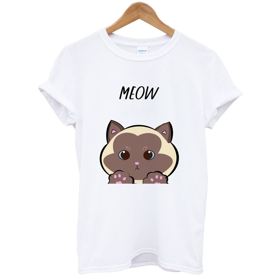 Meow Green - Cats T-Shirt