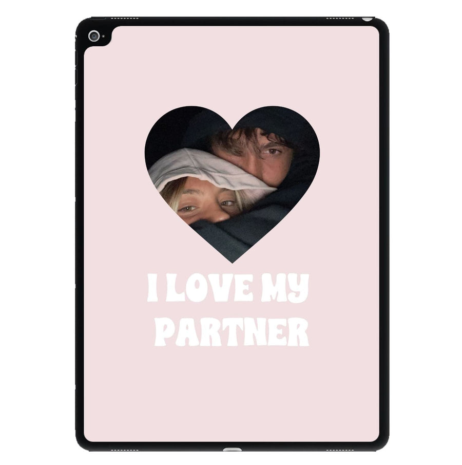 I Love My Partner - Personalised Couples iPad Case
