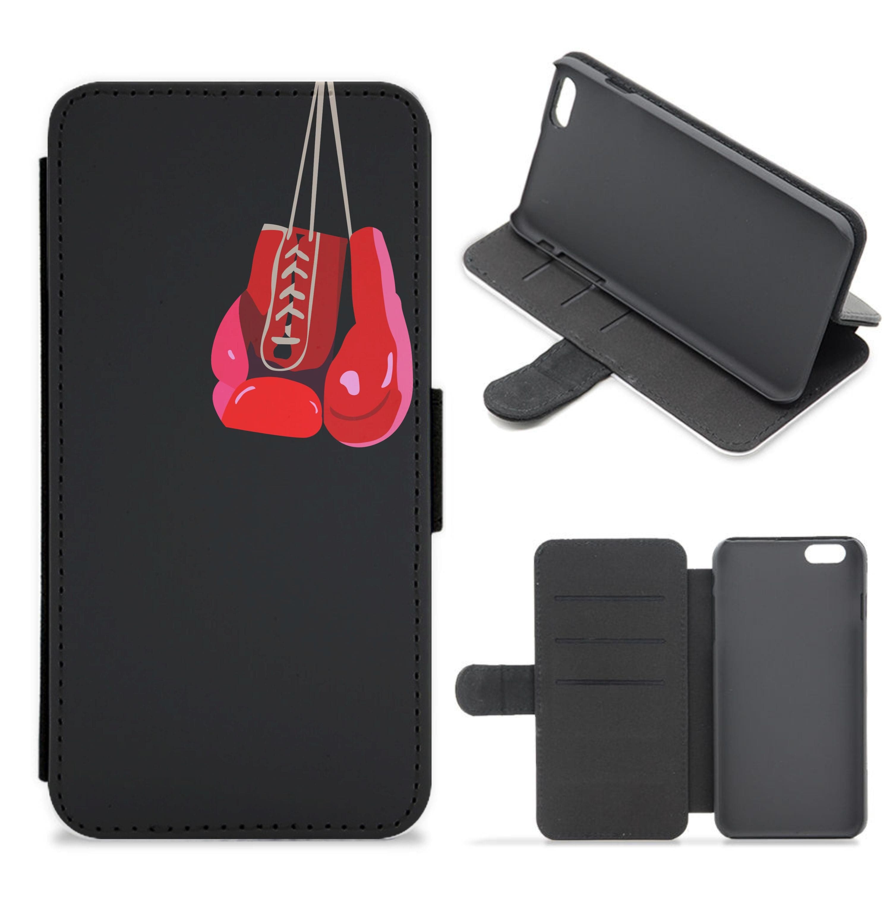 String gloves - Boxing Flip / Wallet Phone Case