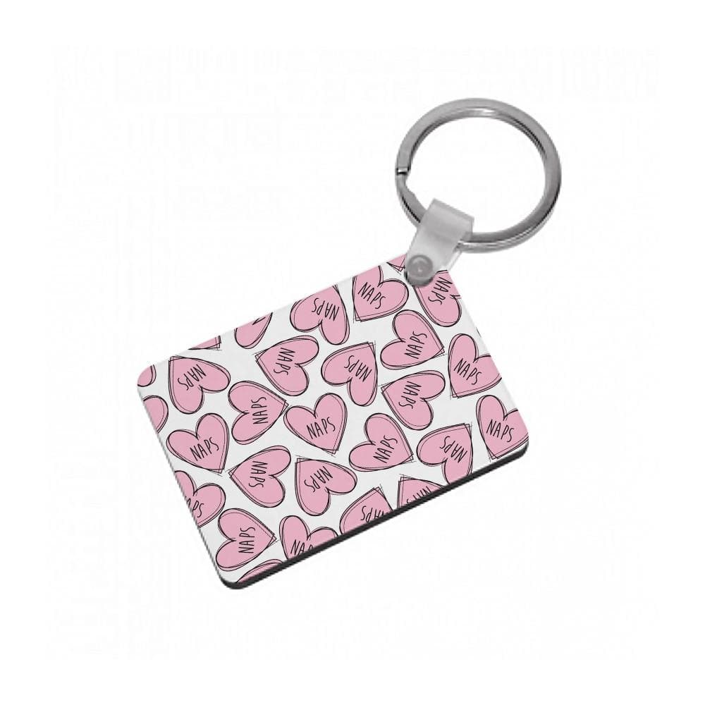 Nap Hearts, Tumblr Inspired Keyring - Fun Cases