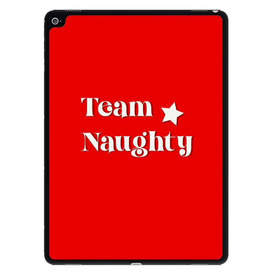 Team Naughty - Naughty Or Nice  iPad Case
