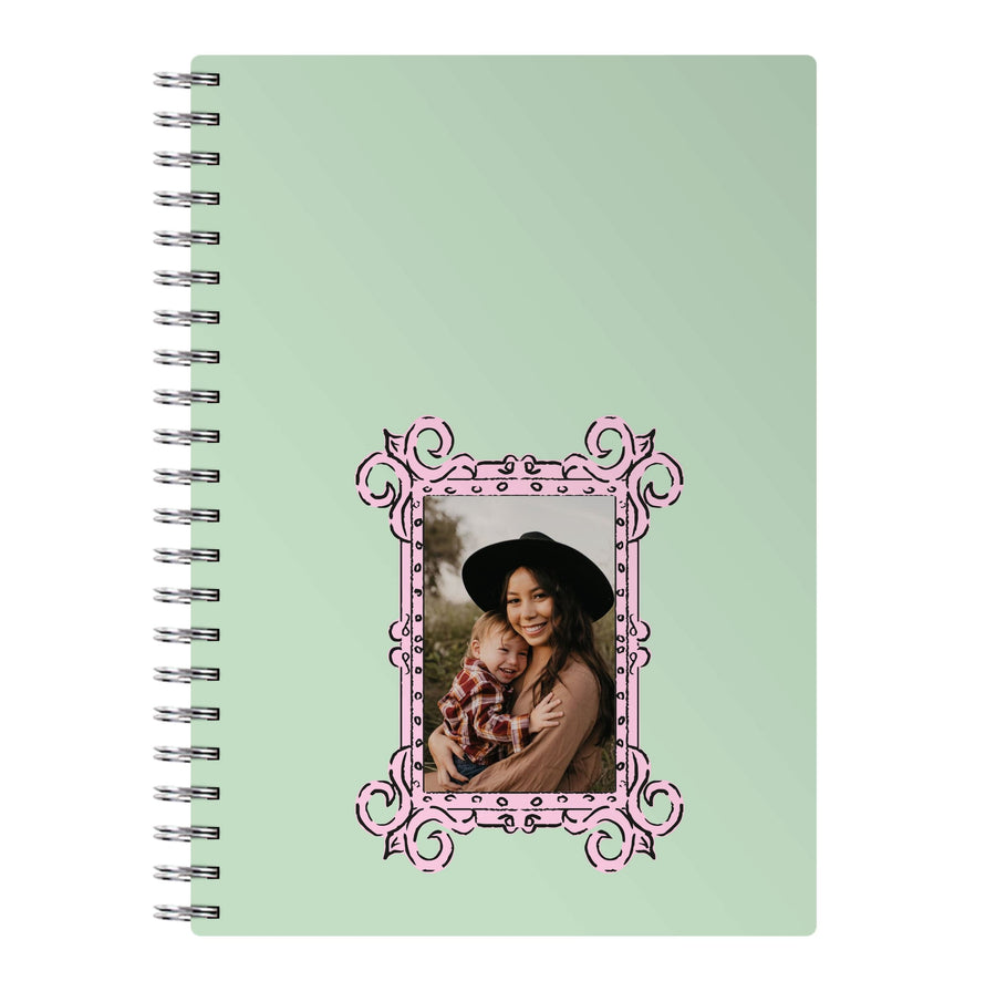 Pink Photo Frame - Personalised Mother's Day Notebook
