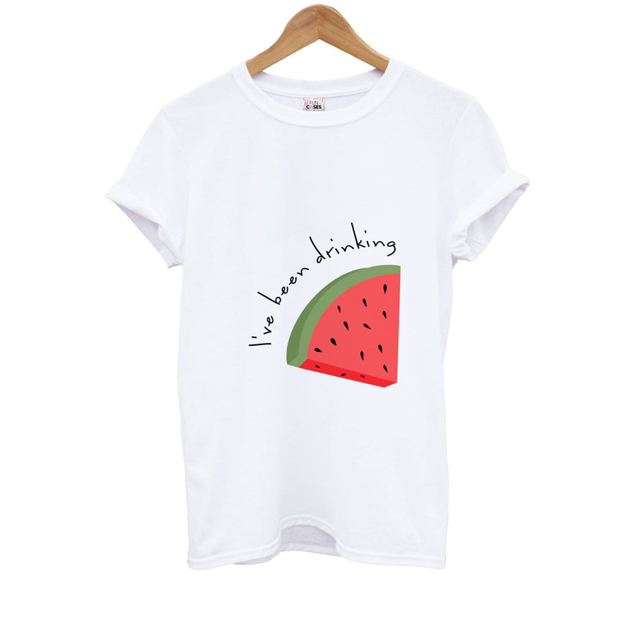 I've Been Drinkin Watermelon - Beyonce Kids T-Shirt