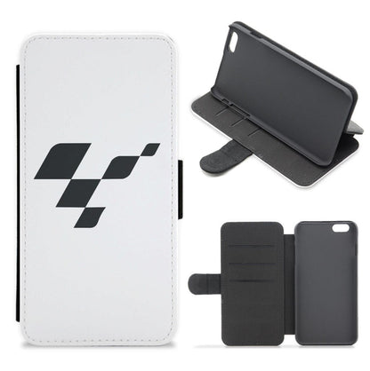 logo - Motorbike Flip / Wallet Phone Case