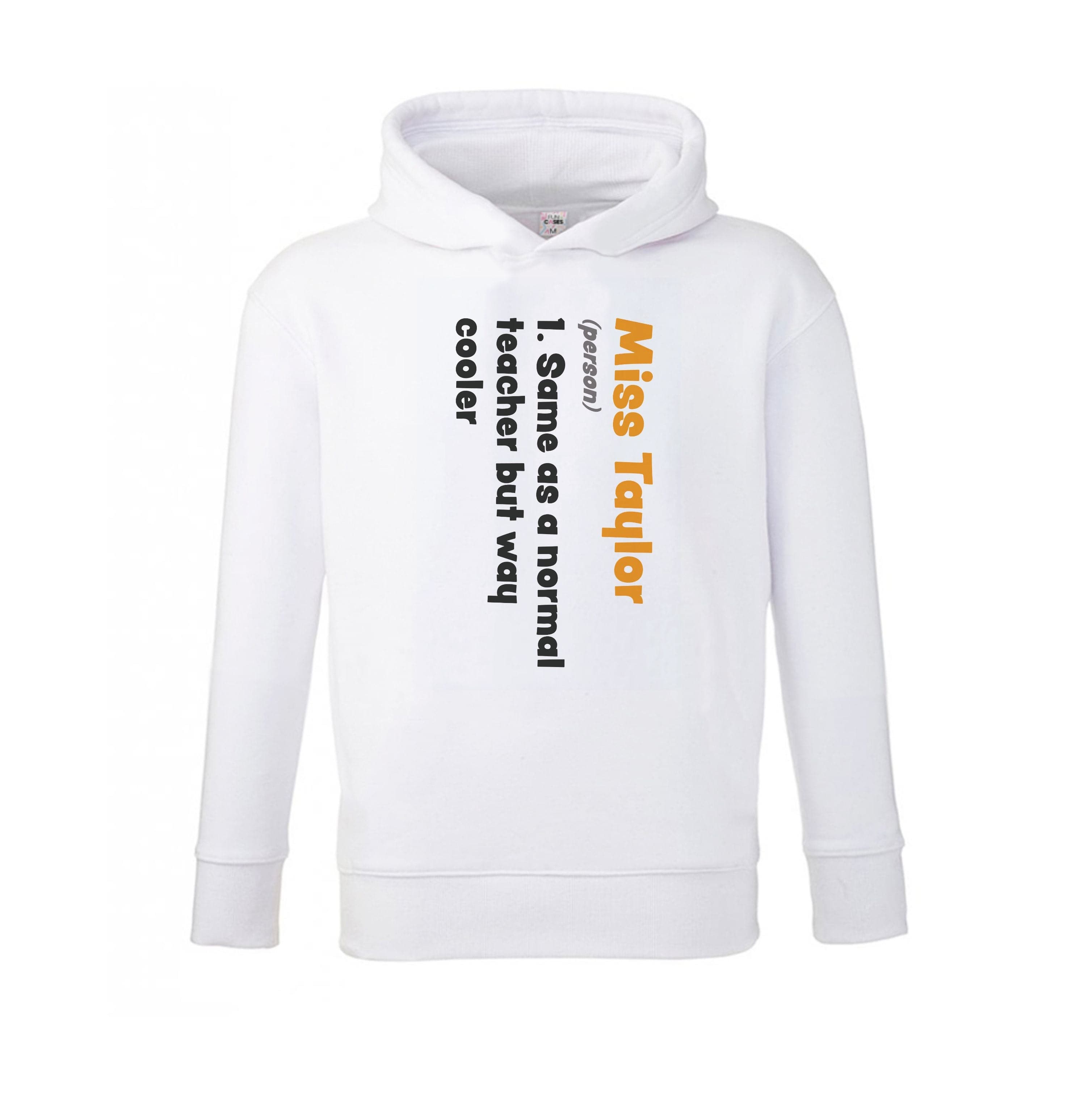 Way Cooler - Personalised Teachers Gift Kids Hoodie