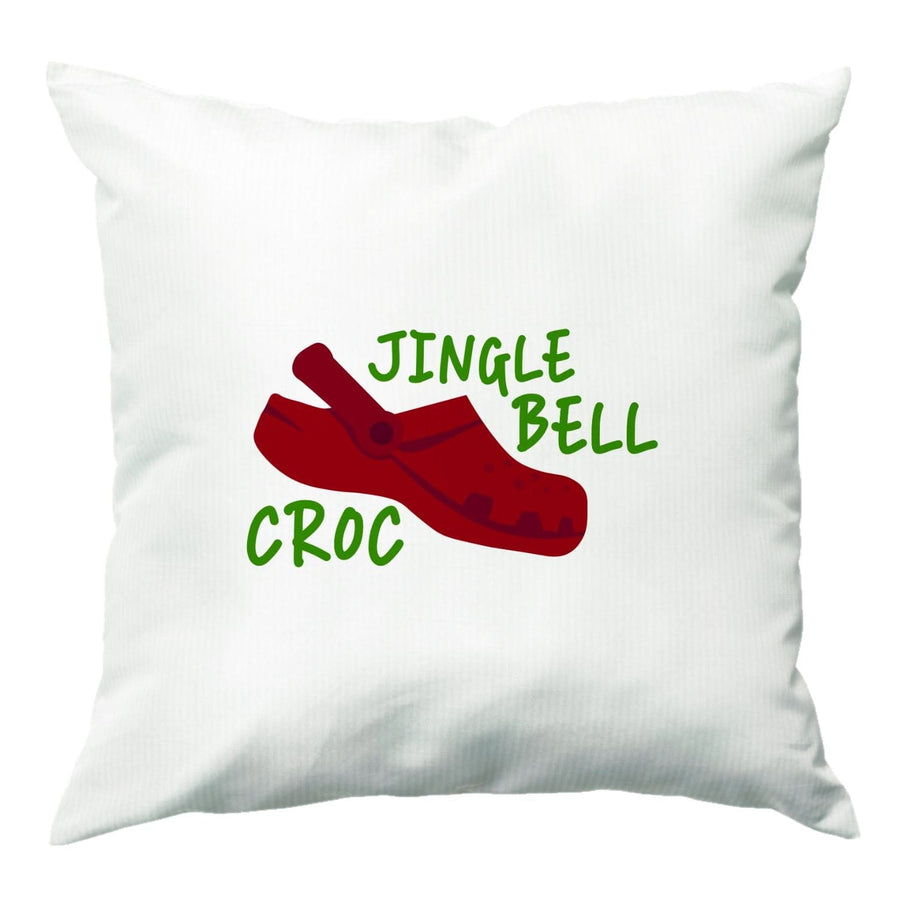 Jingle Bell Croc - Christmas Puns Cushion