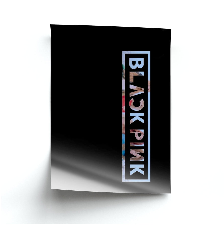 Vertical Blackpink Logo Poster