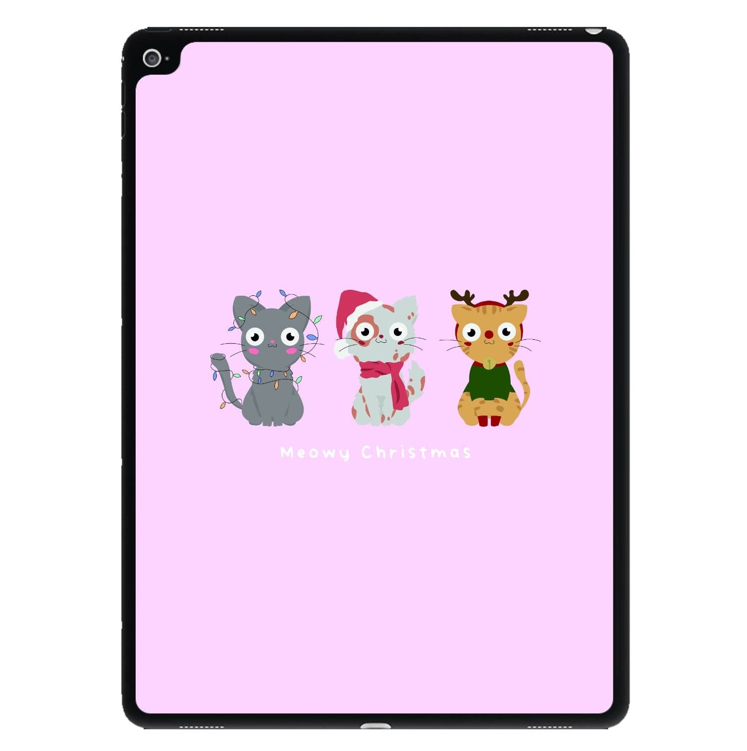 Meowy Christmas  iPad Case