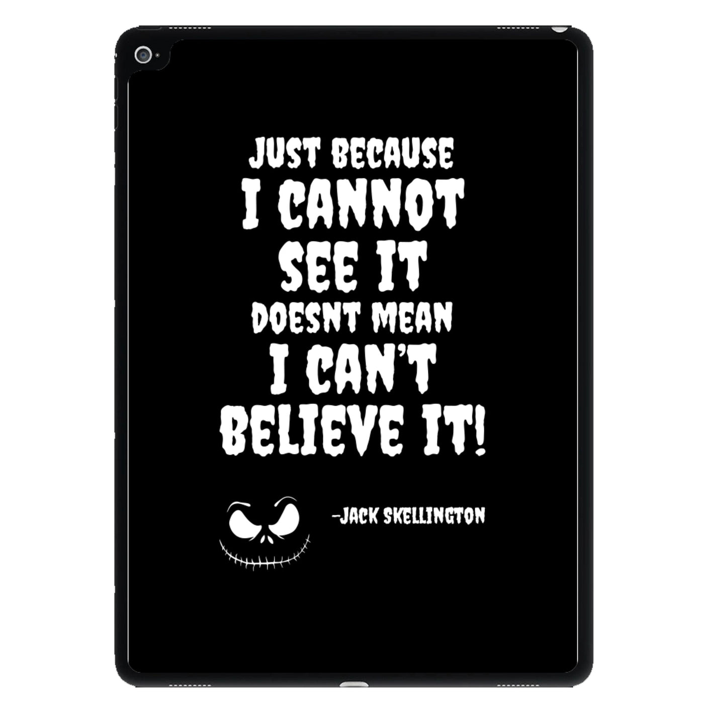 Nightmare Before Christmas - Jack Skellington iPad Case