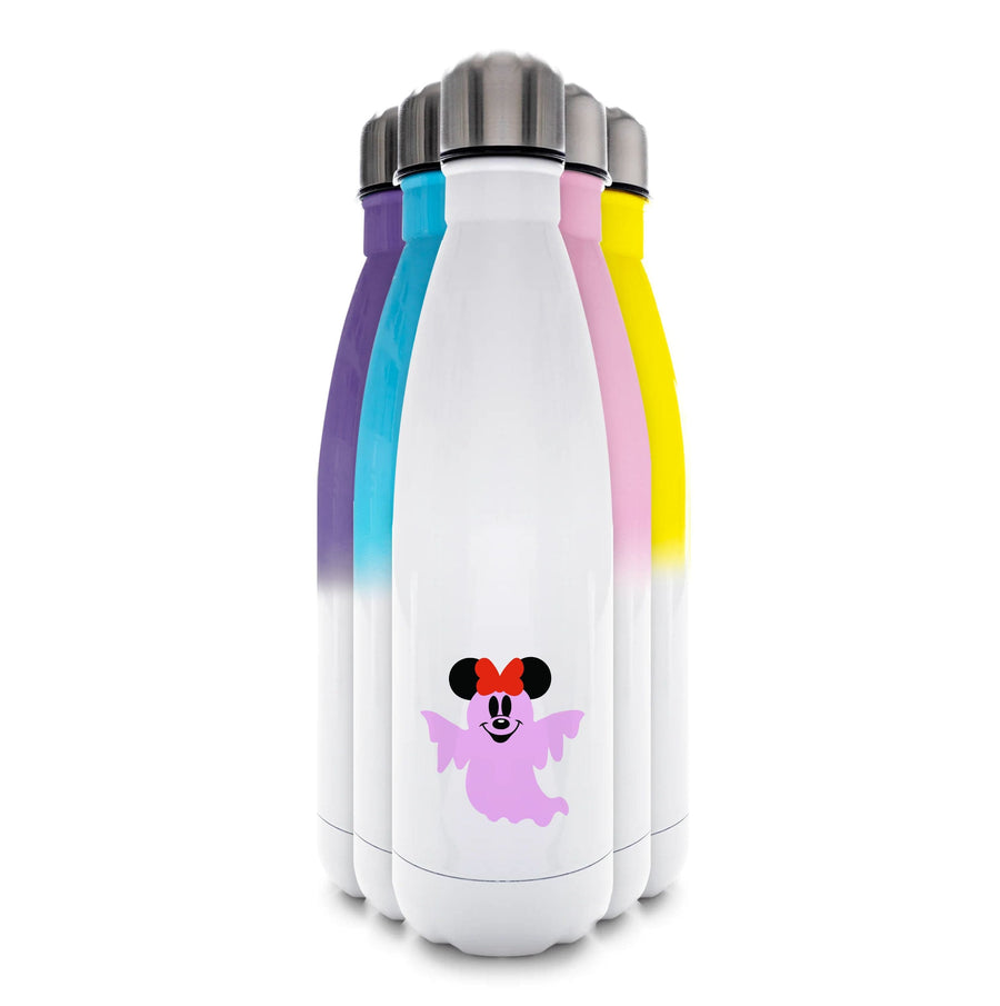 Minnie Mouse Ghost - Disney Halloween Water Bottle