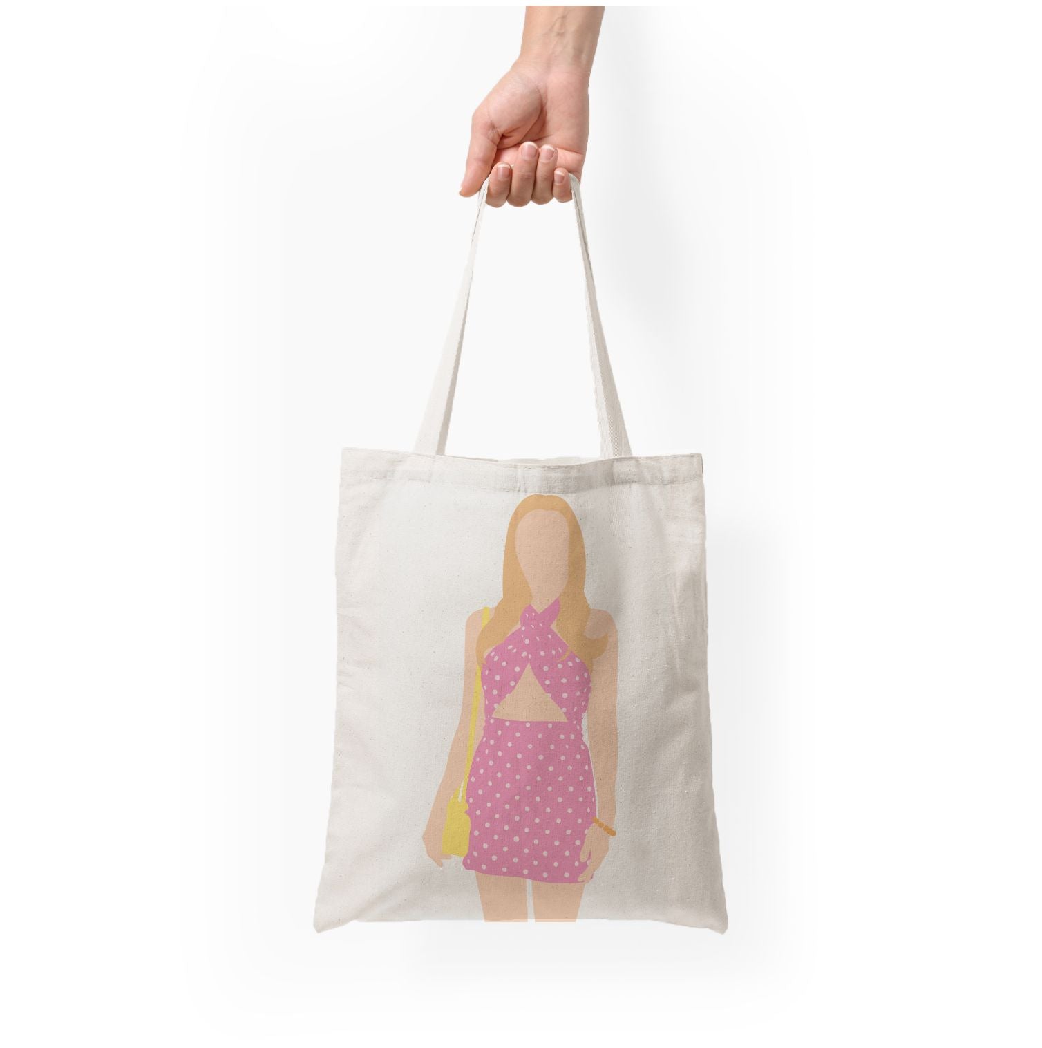 Polka Dot Dress - Margot Tote Bag