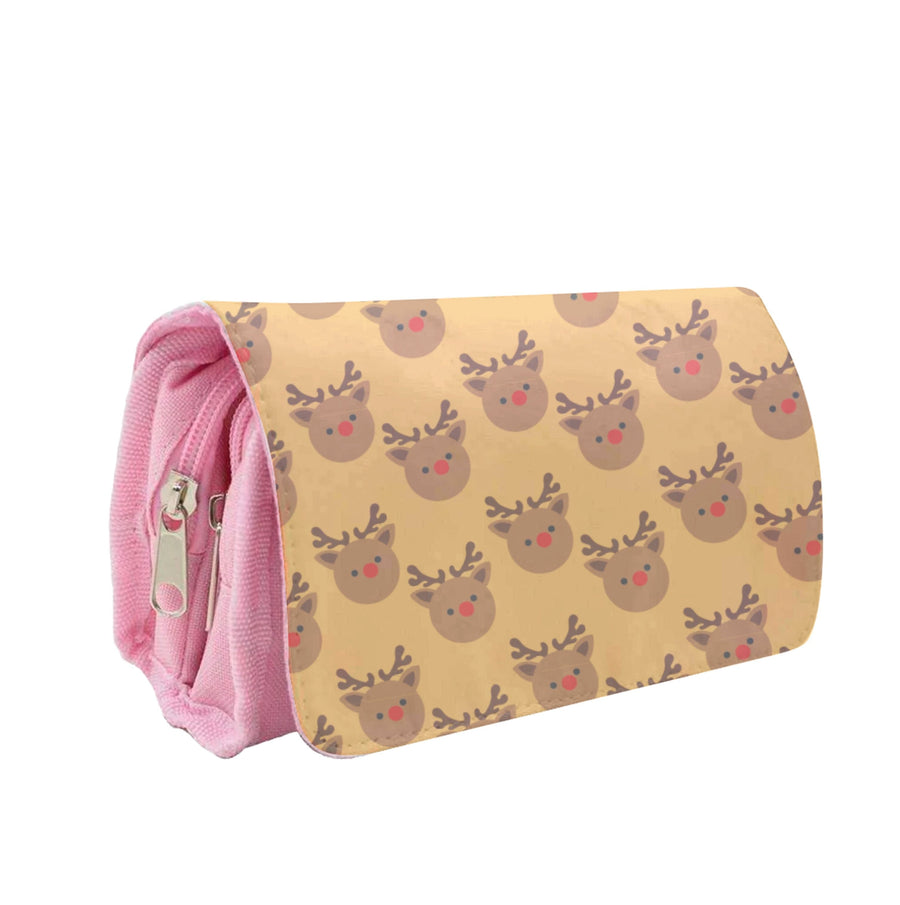 Rudolph Pattern - Christmas Patterns Pencil Case