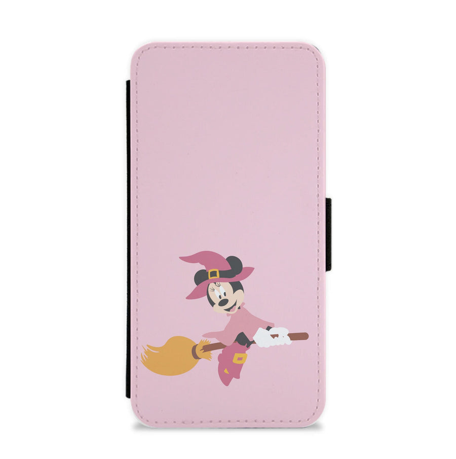 Witch Minnie Mouse - Disney Halloween Flip / Wallet Phone Case