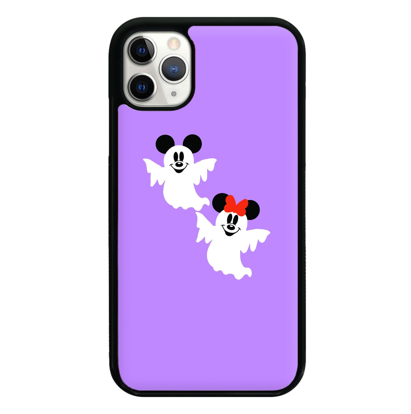 Mickey And Minnie Mouse Ghost - Disney Halloween Phone Case