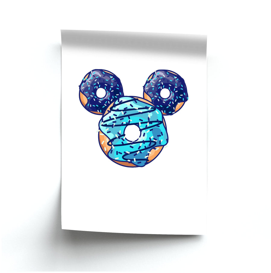 Mickey Mouse Doughnuts Poster