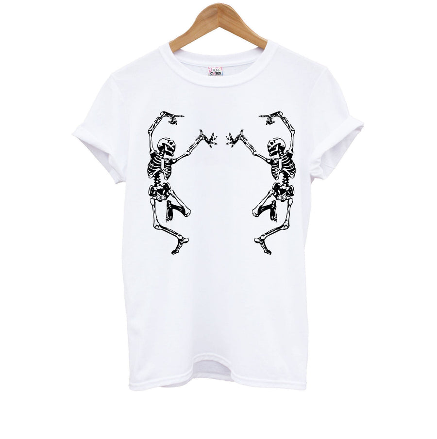 Dancing Skeletons - Halloween Kids T-Shirt