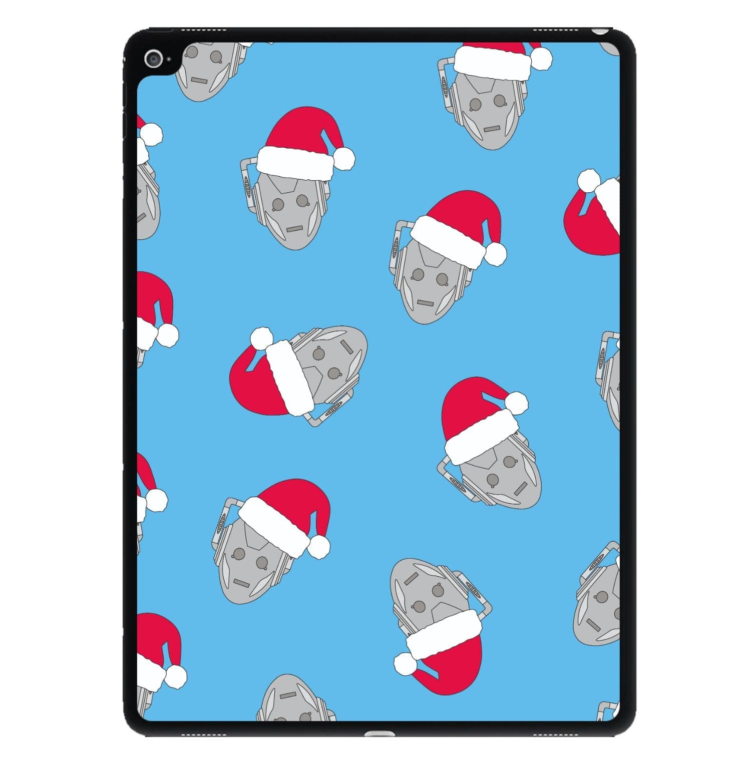 Cyberman Pattern - Doctor Who iPad Case