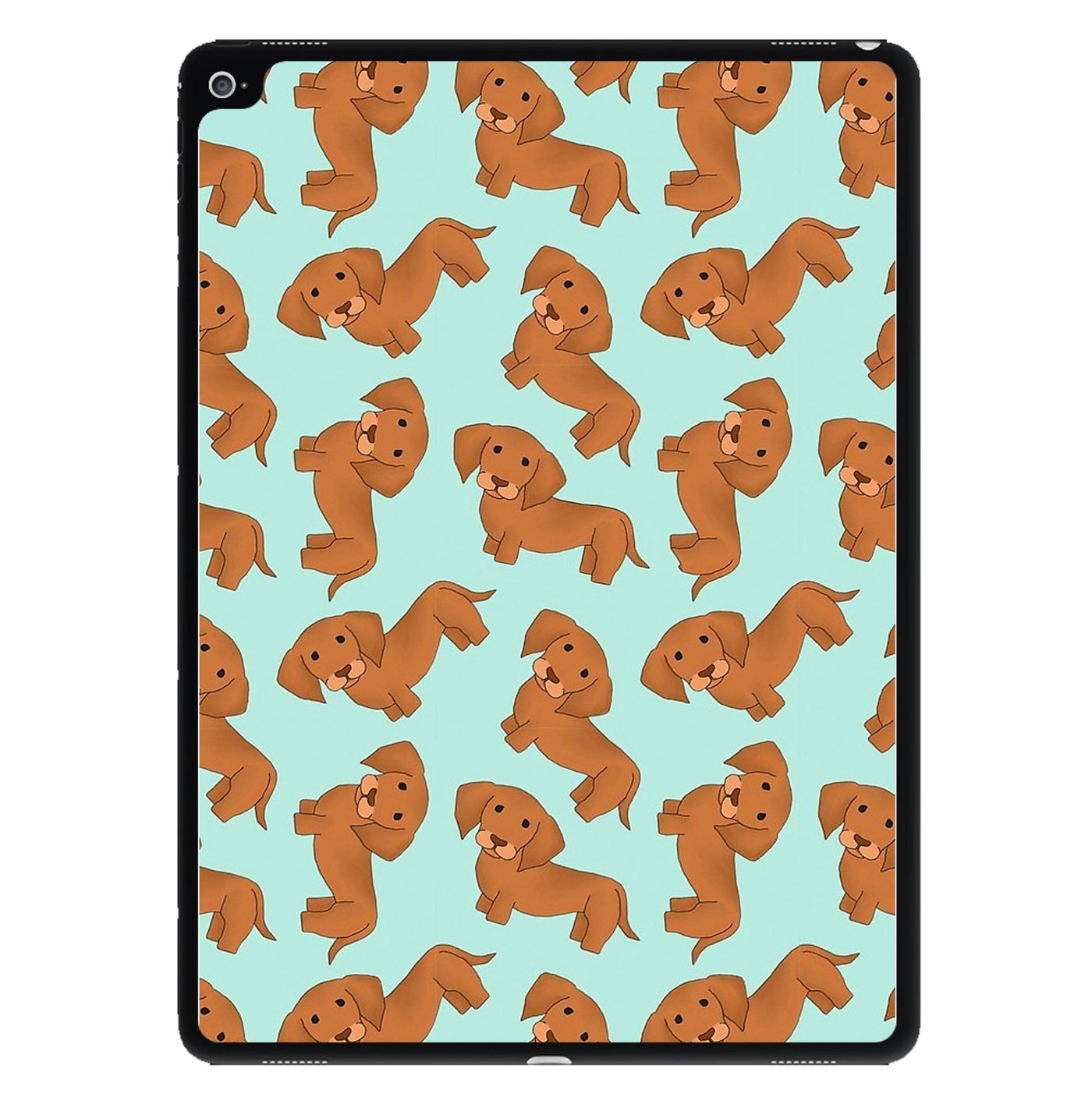 Sausage Dog Pattern iPad Case