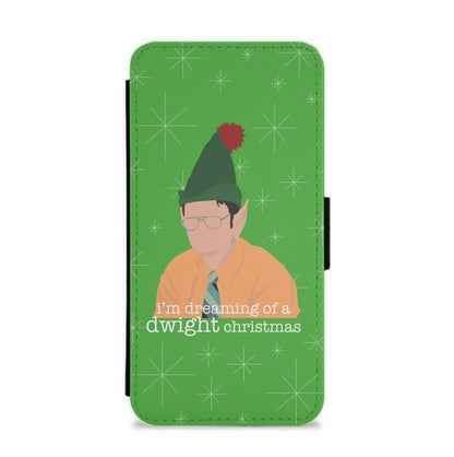 A Dwight Christmas Flip / Wallet Phone Case