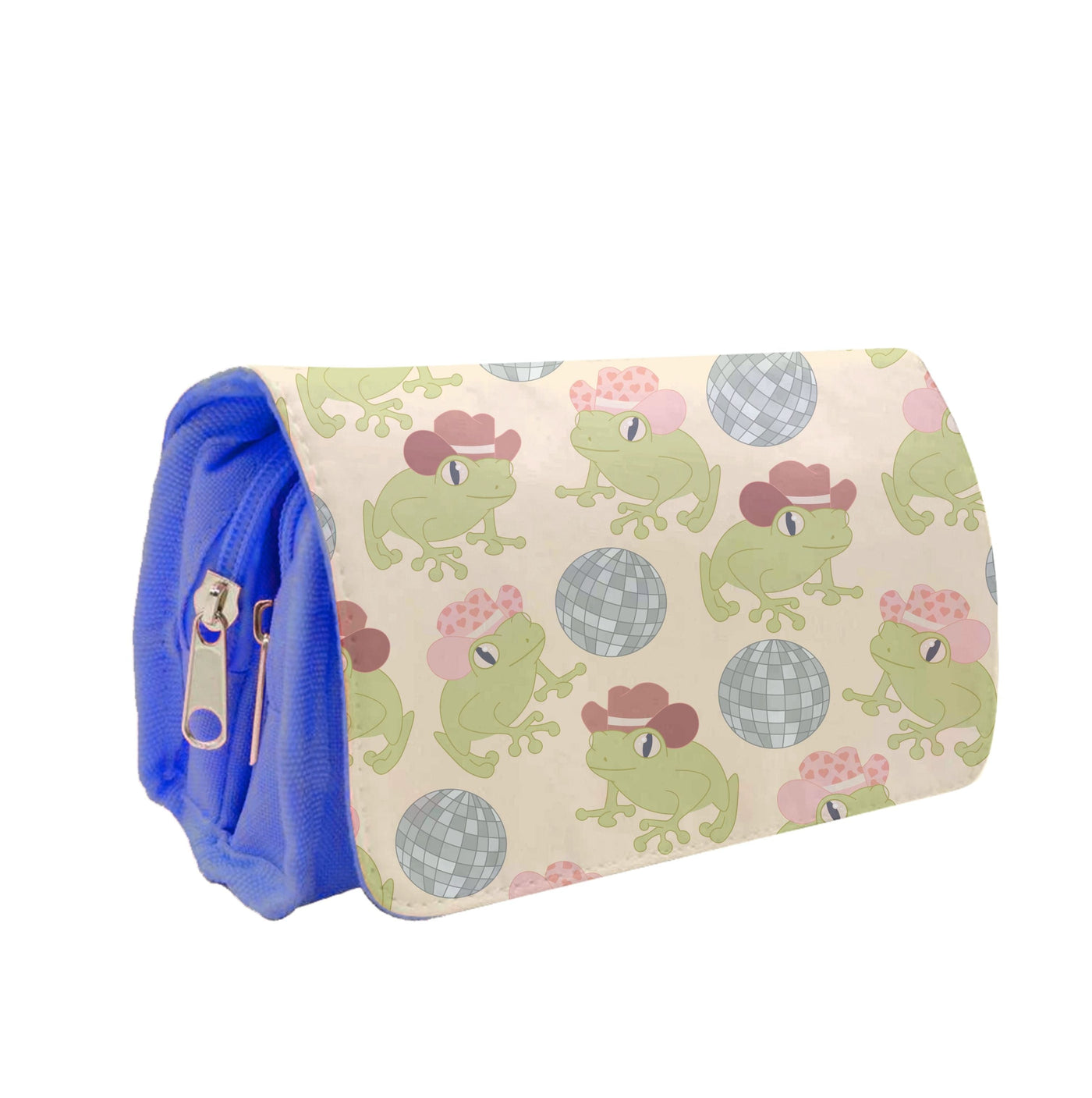 Frogs With Cowboy Hats - Western  Pencil Case