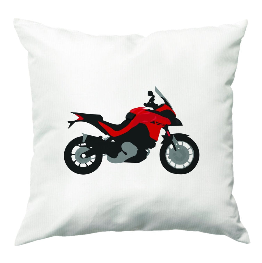 Red Motorbike - Moto GP Cushion