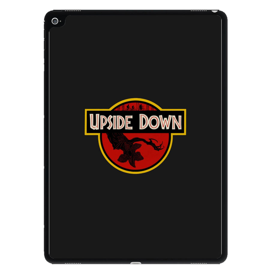 Upside Down - Jurassic Inspired Stranger Things iPad Case