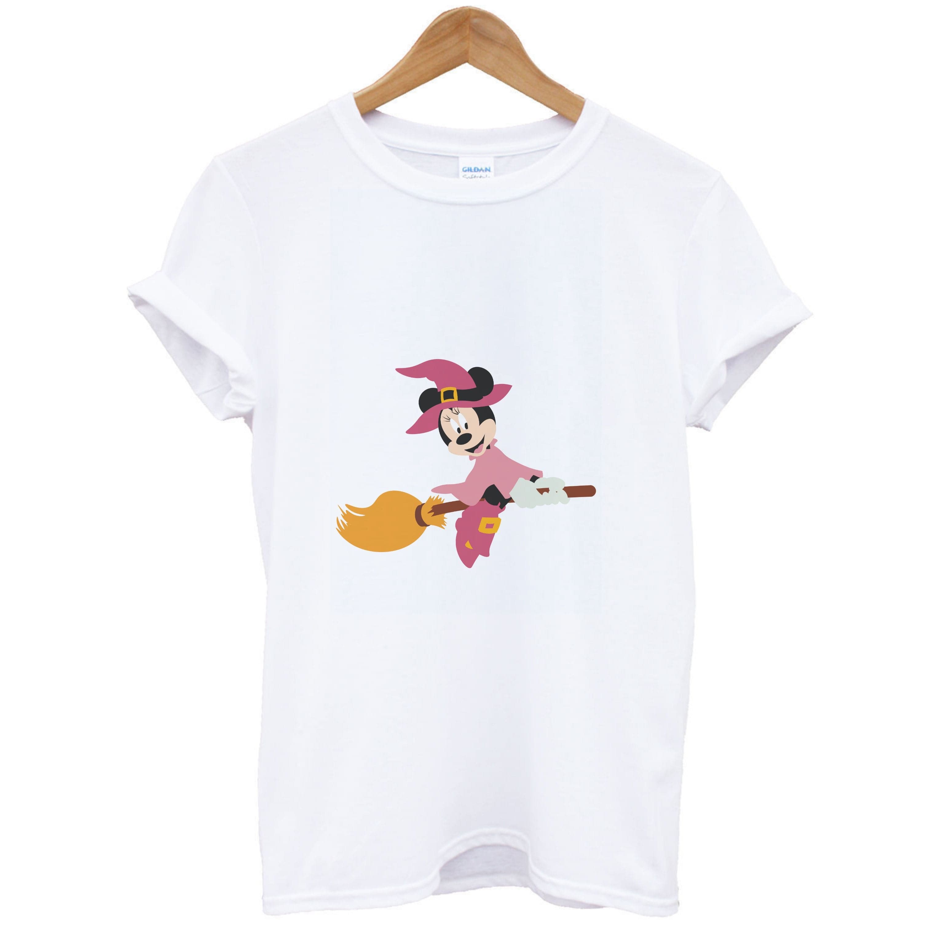 Witch Female Mouse Halloween T-Shirt