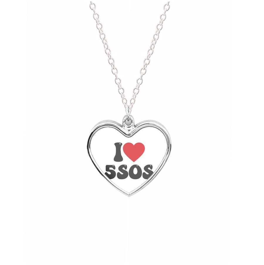 I Heart 5sos Necklace