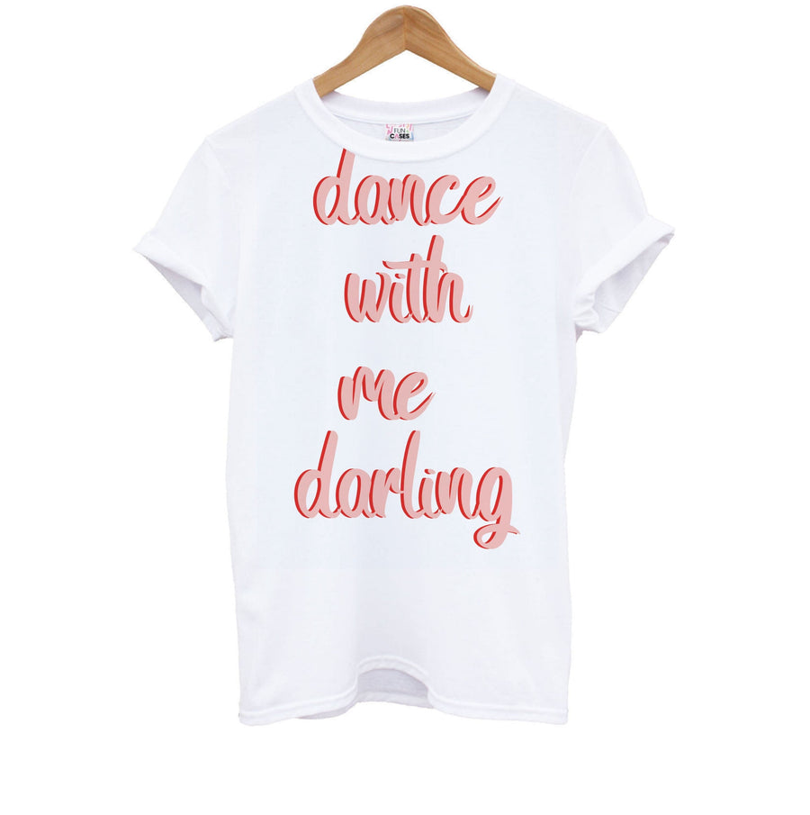 Dance With Me Darling - Sam Fender Kids T-Shirt