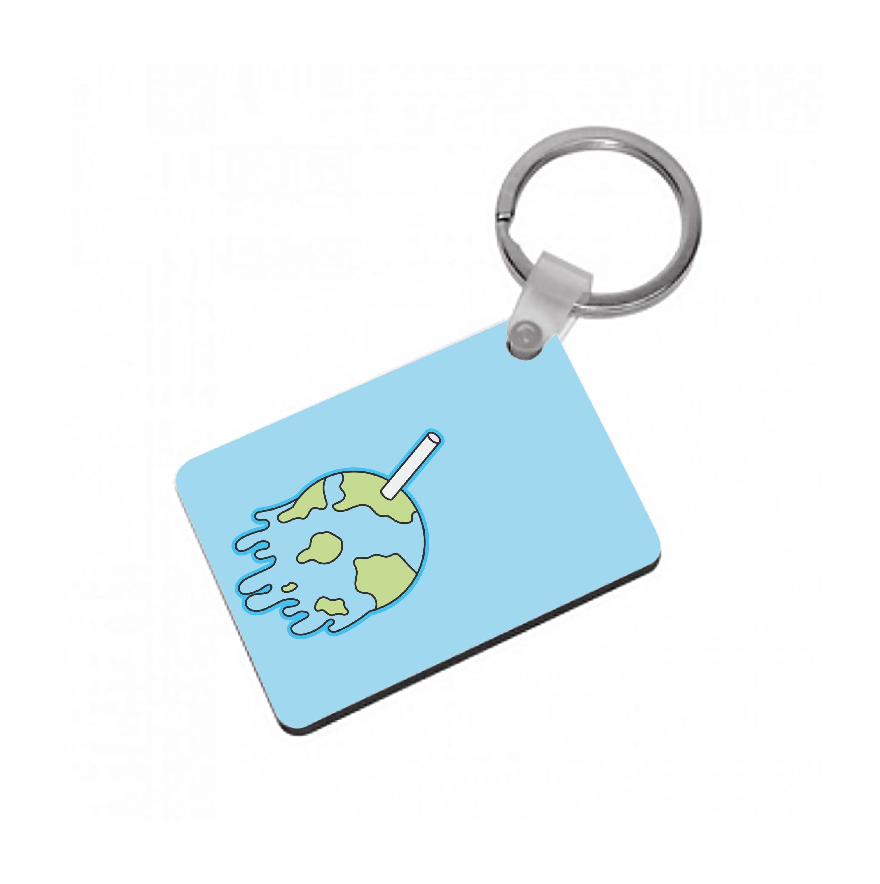 Straw - Juice Keyring