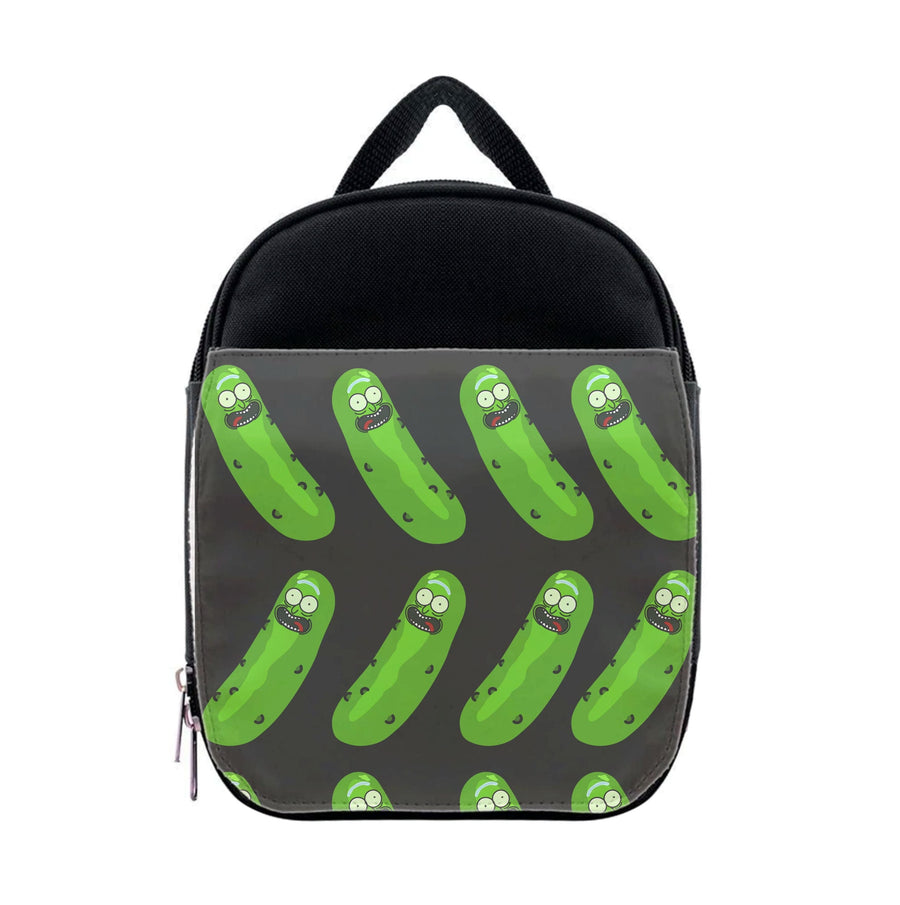 Pickle Rick Pattern - Rick And Morty Lunchbox