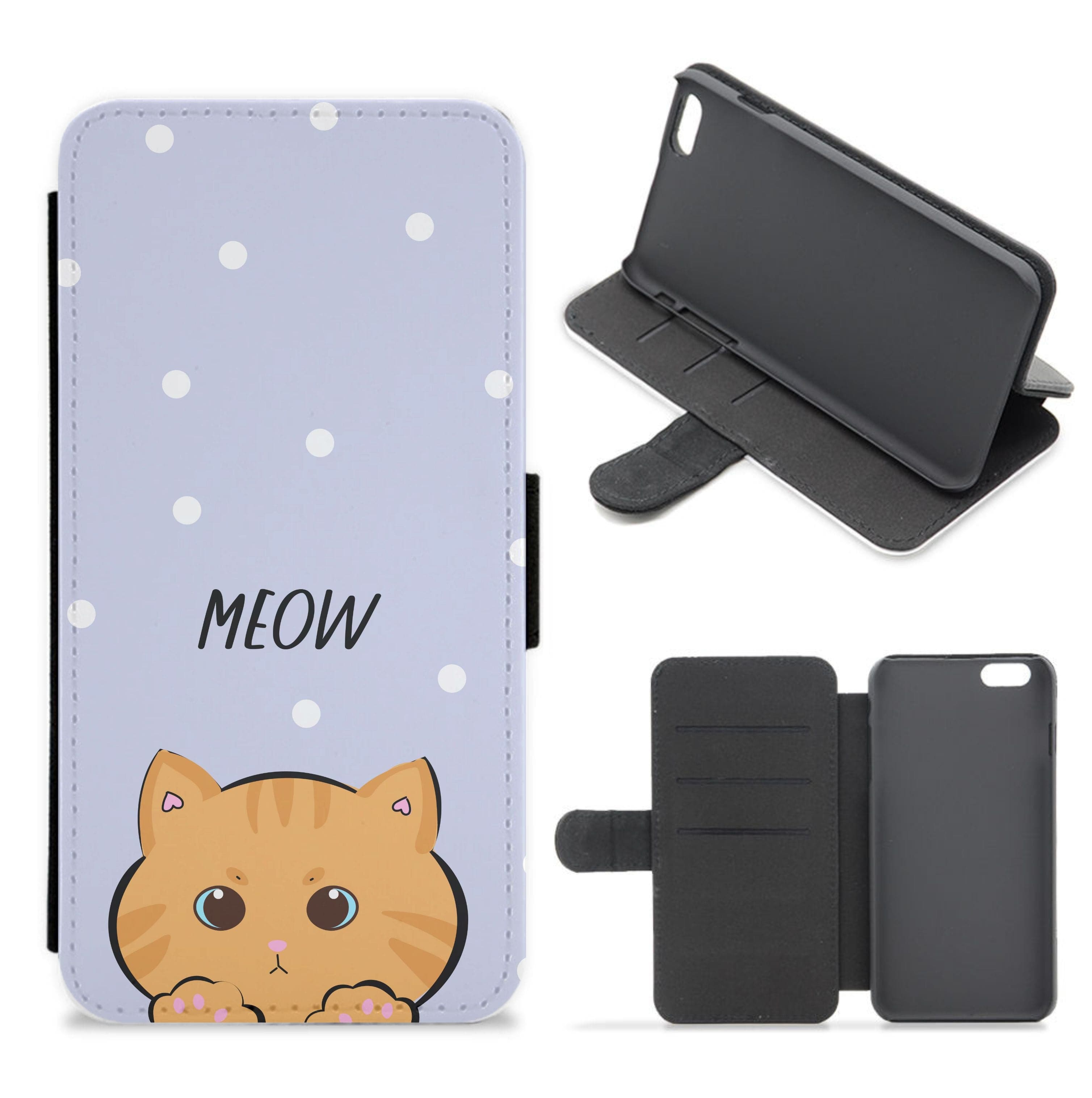 Ginger Cat - Cats Flip / Wallet Phone Case