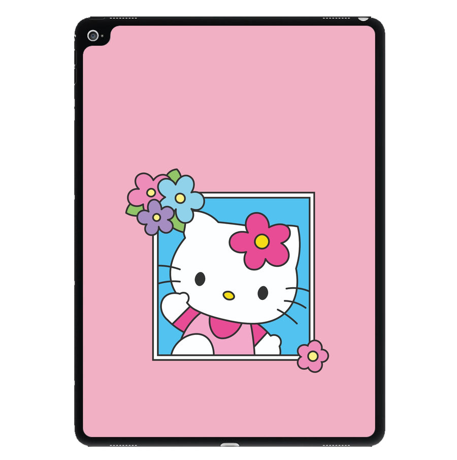 Flower Polaroid - Hello Kitty iPad Case