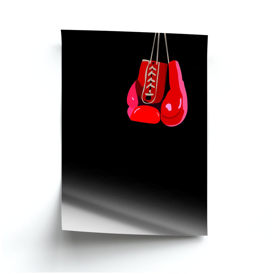 String gloves - Boxing Poster