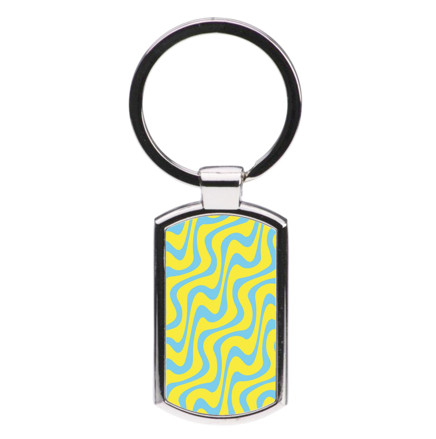 Abstract Pattern 10 Luxury Keyring