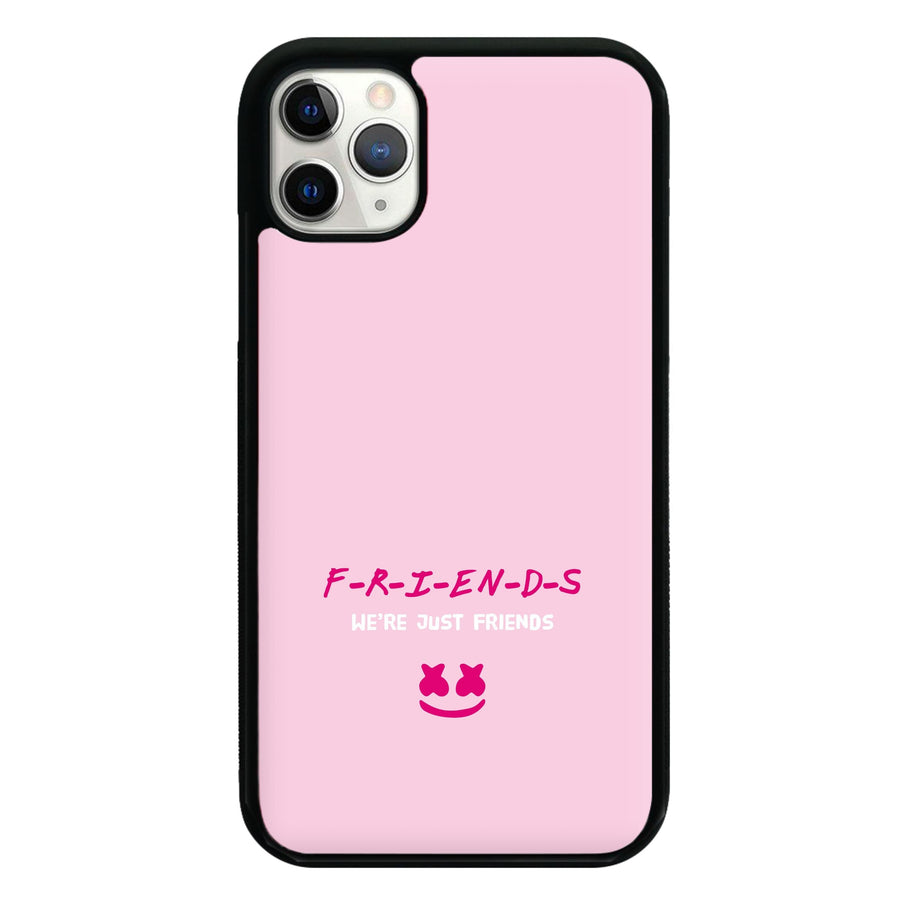 We're Just Friends - Marshmello Phone Case