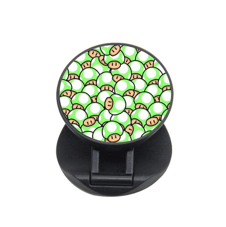 Mushroom Pattern - Light Green FunGrip