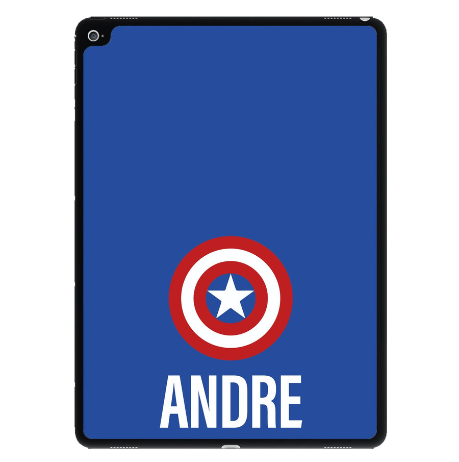 Captain America - Personalised Marvel iPad Case