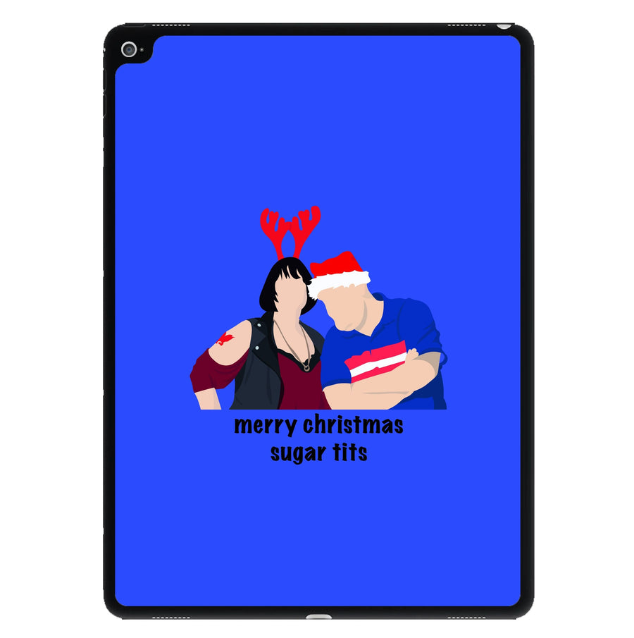 Merry Christmas Sugar Tits - Gavin And Stacey iPad Case