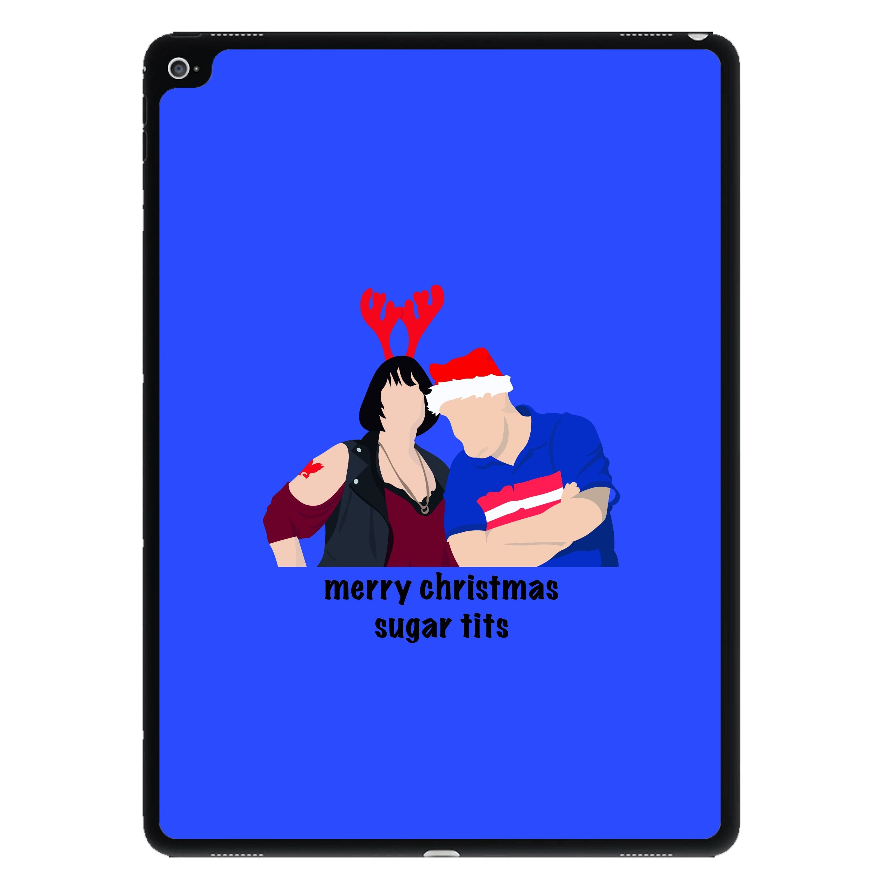 Merry Christmas Sugar Tits iPad Case