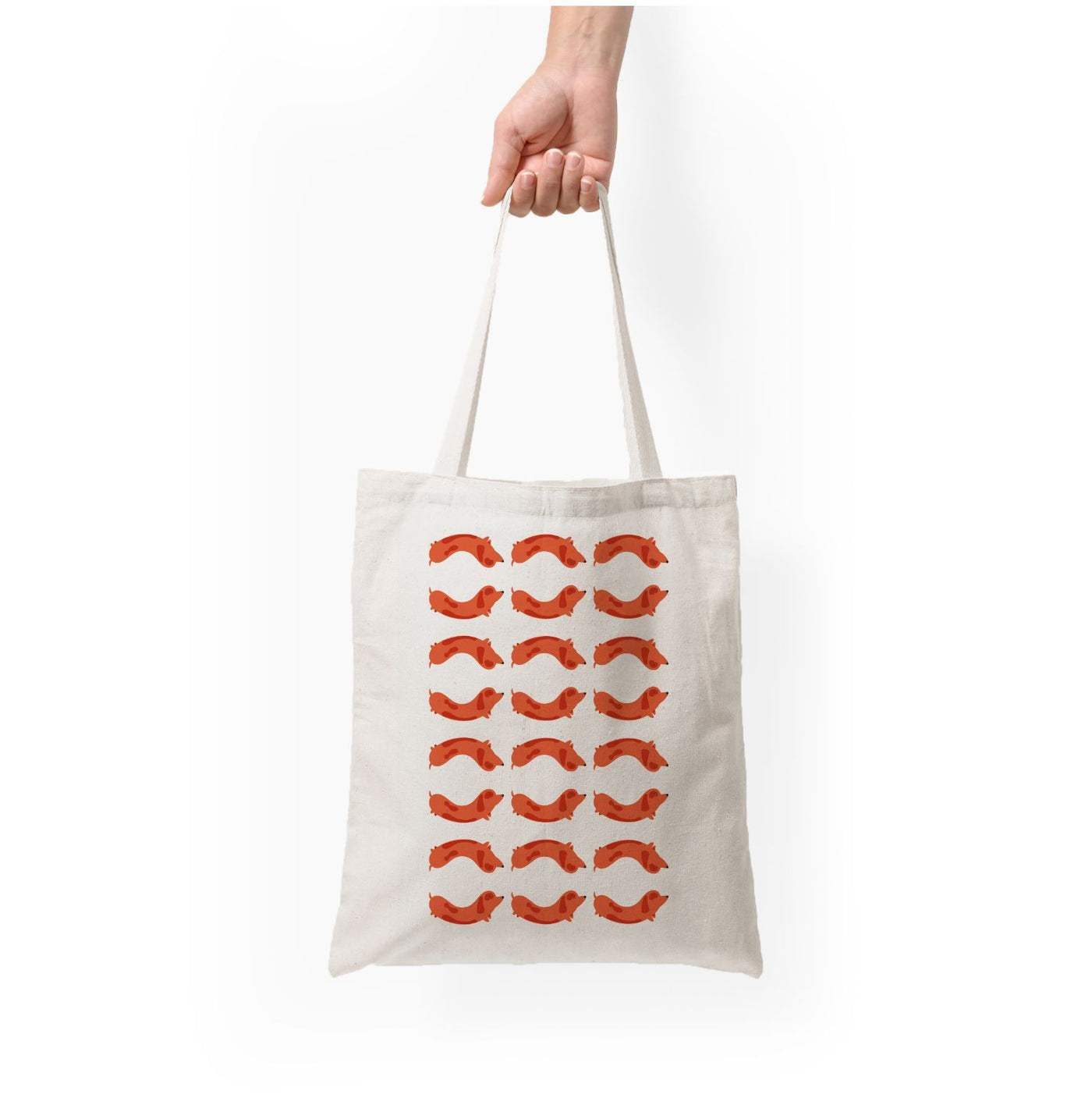 Dachshunds Pattern Tote Bag