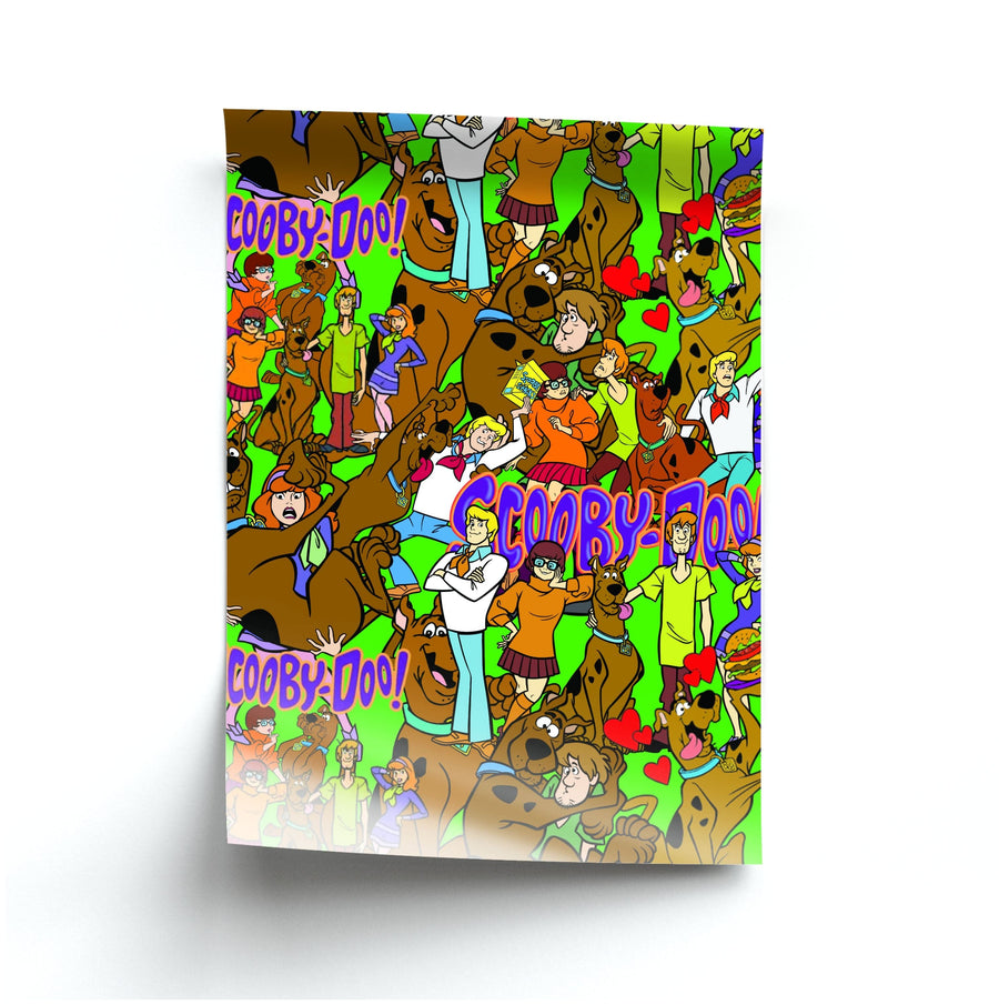 Collage - Scooby Doo Poster